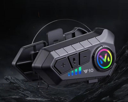 Intercomunicador Bluetooth para Casco de Motocicleta V10
