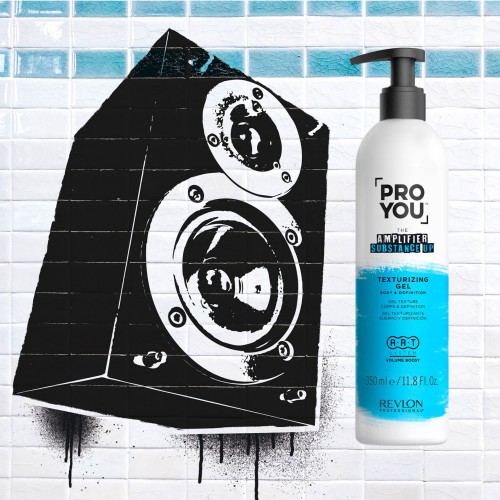 Gel texturizador para cabello fino y debil, Revlon Professional Proyou The Amplifier Substance Up 350 ml