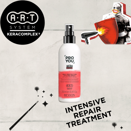Spray protector de calor para todo tipo de cabello, Revlon Professional ProYou The Fixer Shield 250 ml
