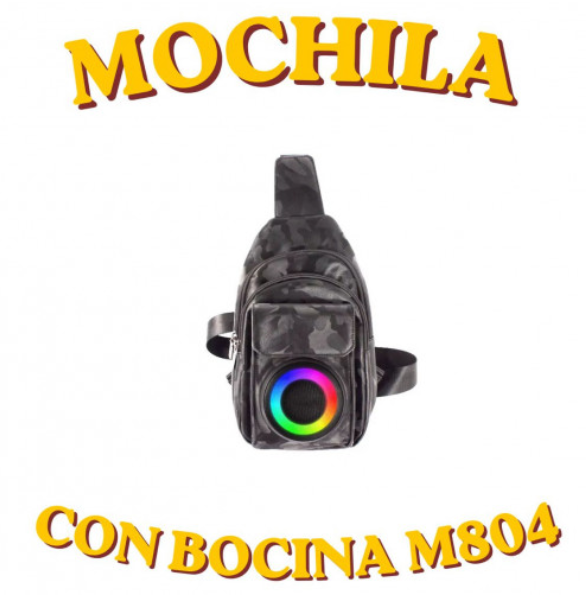 Mochila con bocina M804