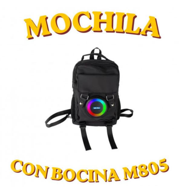 Mochila Con Bocina M805