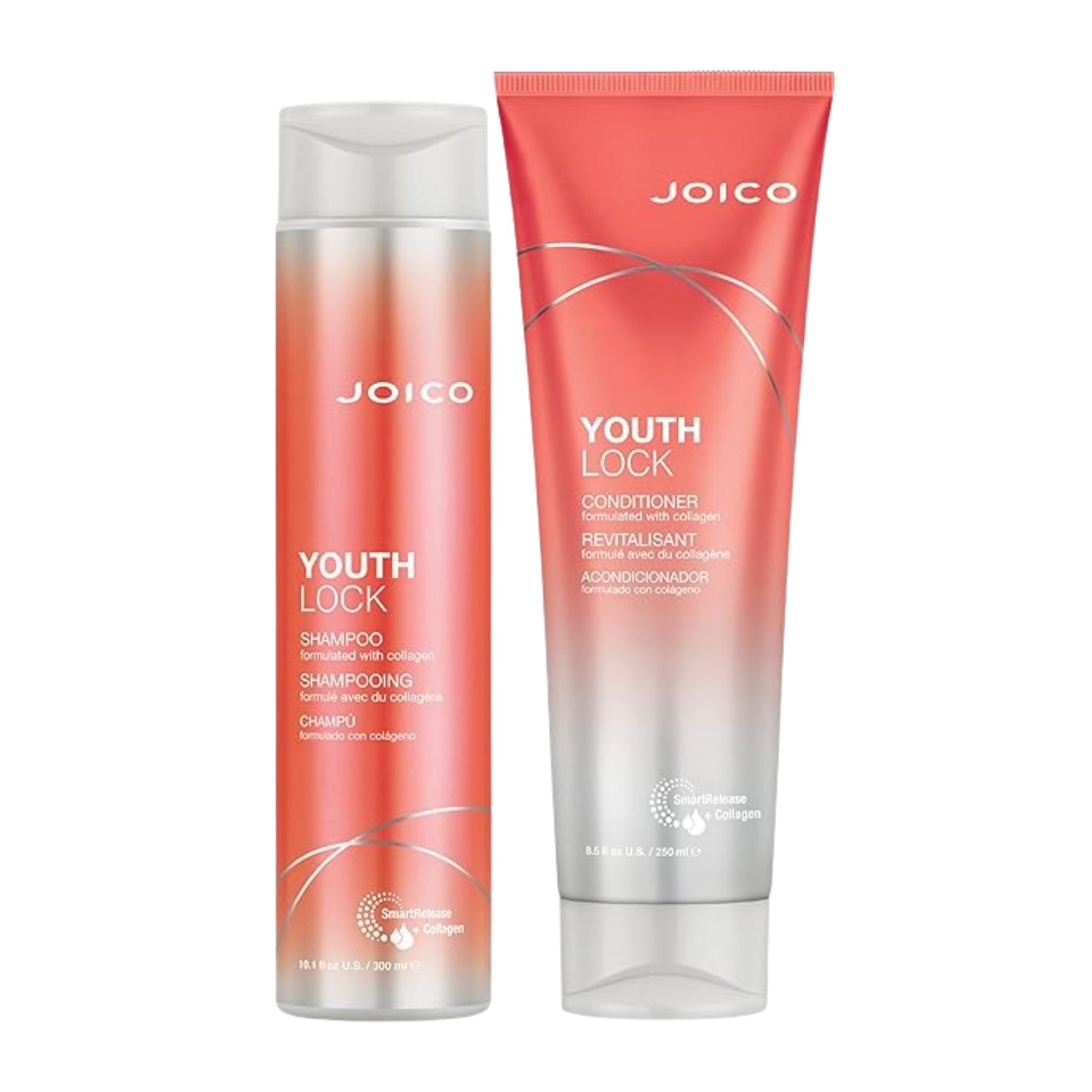 Joico YouthLock Duo Shampoo 300ml y Acondicionador 250 ml