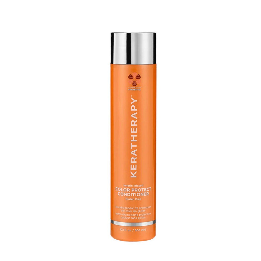KERATHERAPY ACONDICIONADOR COLOR PROTECT 300 ML, CUIDADO IDEAL PARA CABELLO TEÑIDO O CON REFLEJOS.
