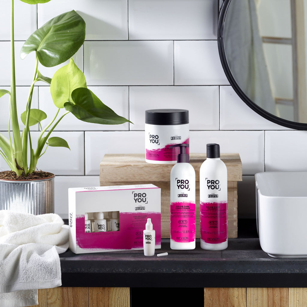 Revlon Professional ProYou The Keeper Shampoo 350 ml: limpia el cabello teñido sin desgastar el color