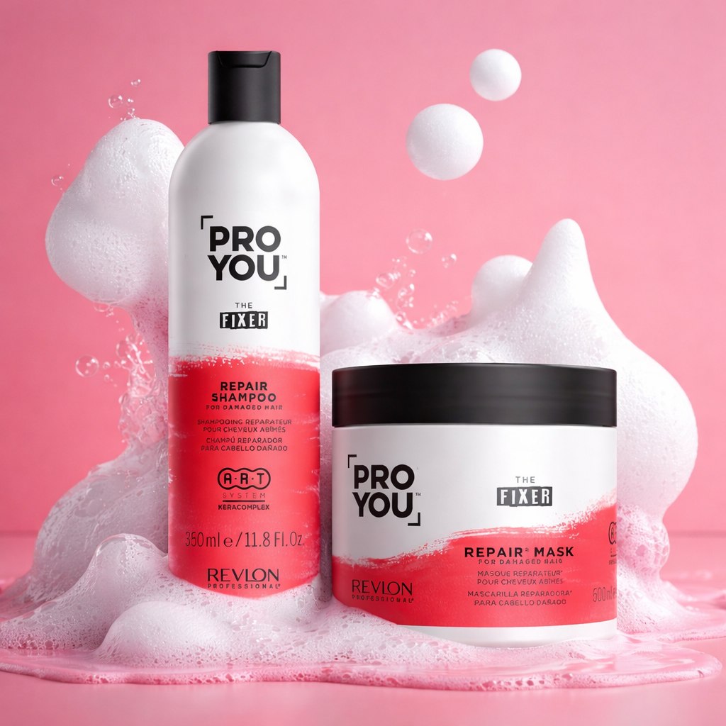 Revlon Professional ProYou The Fixer Duo Shampoo 350 ml + Mascarilla 500 ml